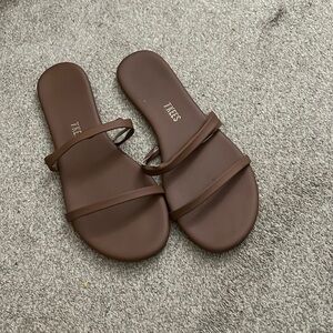 Brown Tkees Sandals (Dust Bag Included!)